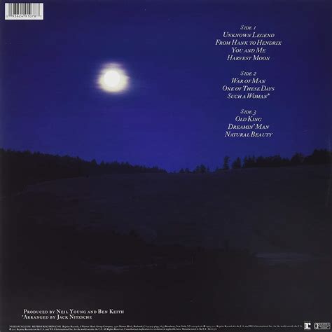 Harvest Moon Neil Young Album Cover