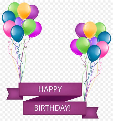 Free Happy Birthday Banner Transparent, Download Free Happy Birthday ...