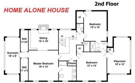 Lovely Home Alone House Floor Plan - New Home Plans Design