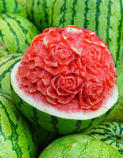 Watermelon Food Carving - So creative and Visual