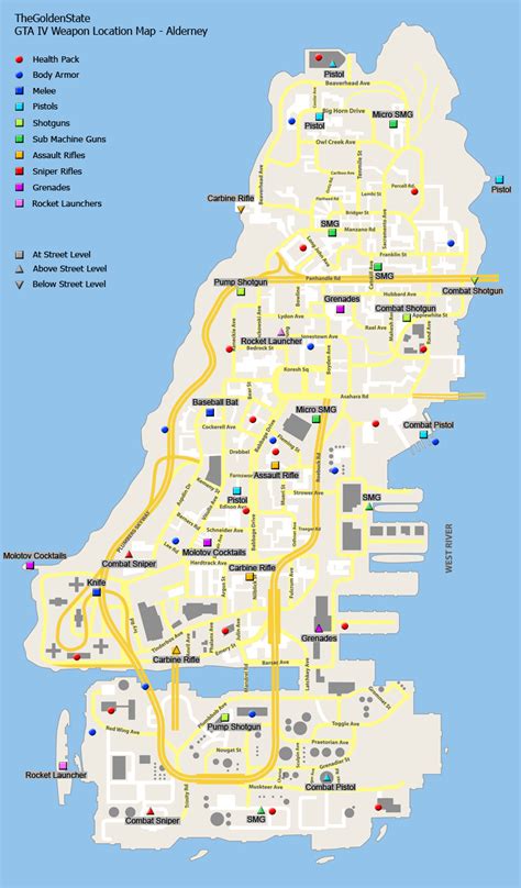 Gta 5 Weapon Locations Map