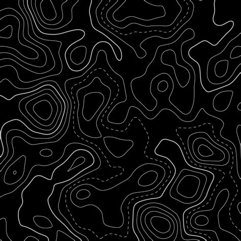 Topo Map Contour Lines