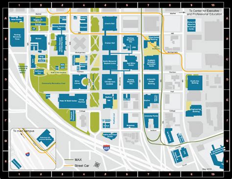 Oregon State University Campus Map Pdf - United States Map