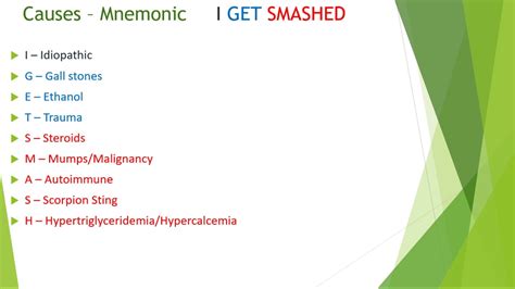 Acute Pancreatitis : Mnemonic - YouTube