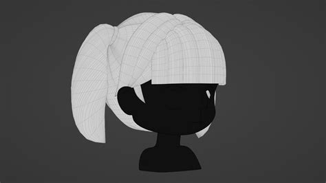 ArtStation - Chibi Female Hair Style 14 | Resources