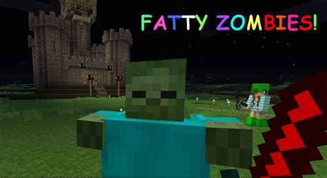 FAT ZOMBIE! MOB!! 1.3.2 SP/SMP Minecraft Mod