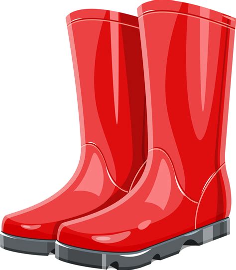 Rubber garden boots clipart design illustration 9303632 PNG