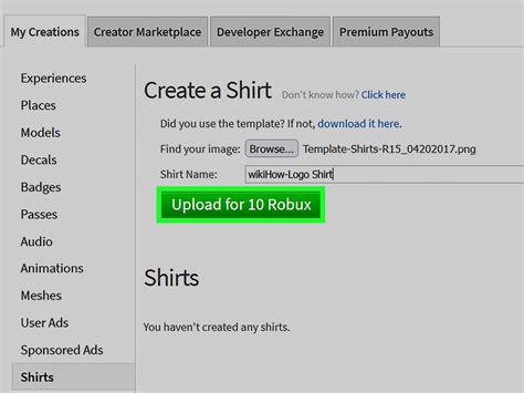 How to Create a Shirt in Roblox: Easy Step by Step Guide - Wiki How To ...