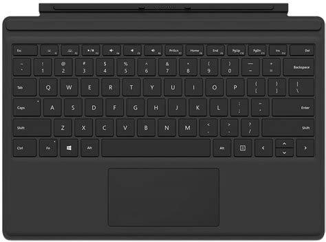 Microsoft Type Cover for Surface Pro 3 Pro 4 Pro 5 Pro 6 Pro 7 Keyboard ...