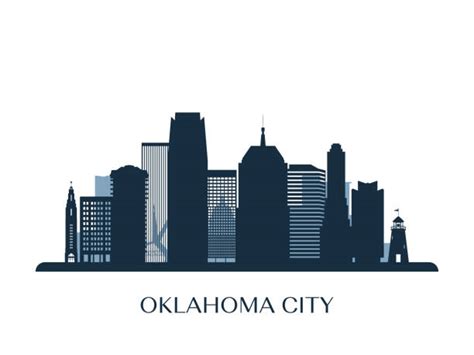 Oklahoma City Skyline Illustrations, Royalty-Free Vector Graphics ...