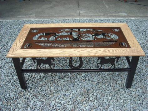 Horse Themed Coffee Table | Plasma Art | Pinterest | Plasma cutter art ...