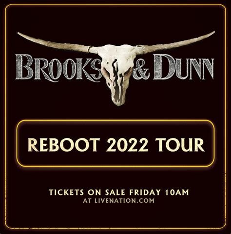 Brooks & Dunn - BROOKS & DUNN ANNOUNCE REBOOT 2022 TOUR