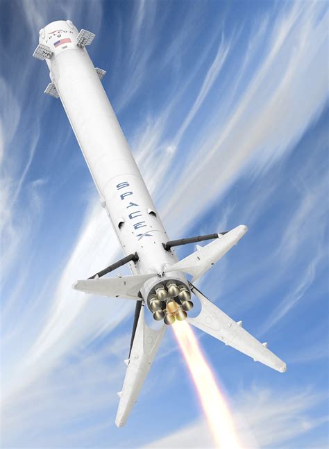 SpaceX Falcon 9 Rocket :: Behance