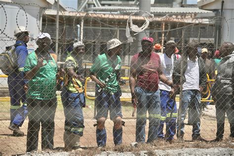 WATCH: Gold One sit-in draws to an end as mine workers trickle to the ...