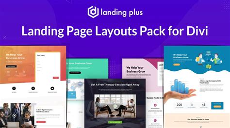 Divi Landing Page Layouts - Divi Extended