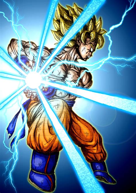 Goku Kamehameha Wallpaper - WallpaperSafari