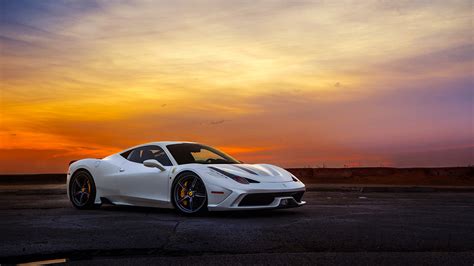 Ferrari 458 Italia Wallpaper Yellow