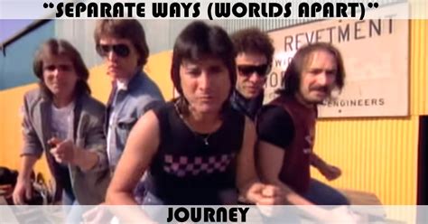 "Separate Ways (Worlds Apart)" Song by Journey | Music Charts Archive