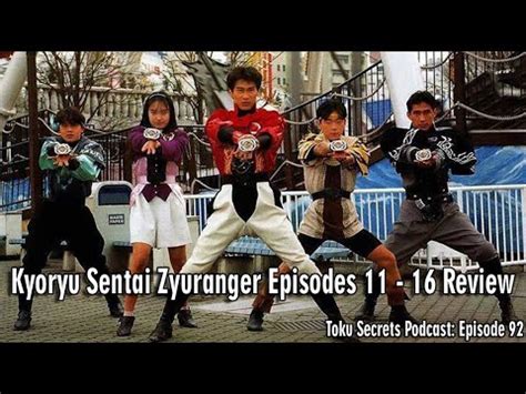 Kyoryu Sentai Zyuranger Episodes 11 - 16 Review - YouTube