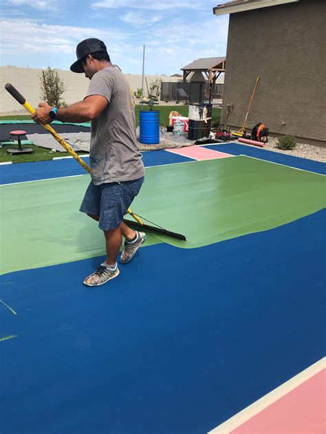 How to Surface & Stripe a Pickleball Court | AsphaltPro Magazine