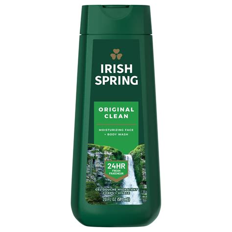 Irish Spring Moisturizing Face + Body Wash - Original Clean - Shop Body ...