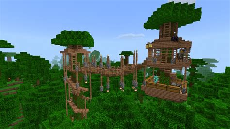 Jungle tree house (rate and feel free to criticize and tell me what do ...