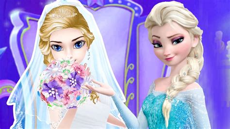 Frozen Elsa Wedding - Ice Princess Wedding Dress Up - Best Games for ...