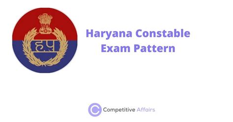 Haryana Constable Exam Pattern: Check Haryana Constable Exam Pattern ...