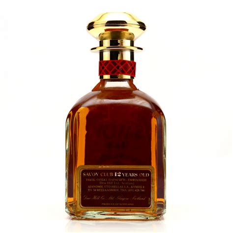 Savoy Club 12 Year Old Scotch Whisky | Whisky Auctioneer