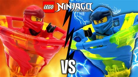 KAI vs JAY LEGO Ninjago Spinjitzu Battle & 2019 Sets Review 70659 70660 ...