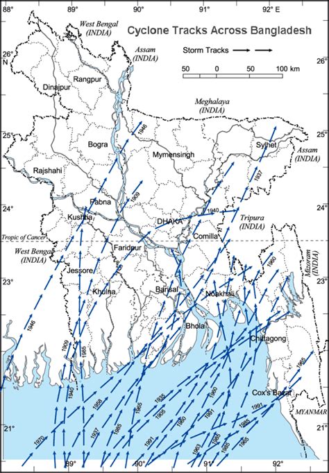 Weather Events: Cyclones of Bangladesh