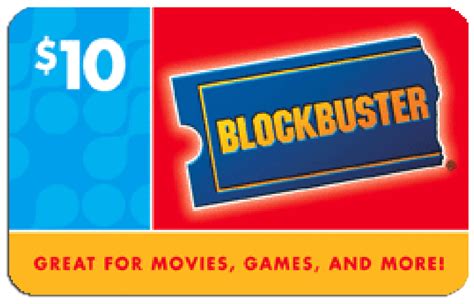 Blockbuster gift card - Check My Balance