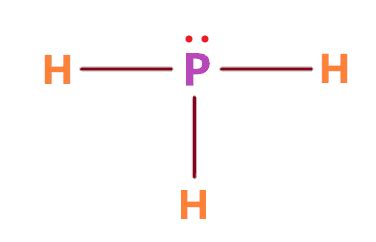 PH3 lewis structure, molecular geometry, hybridization, bond angle