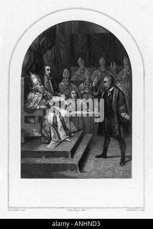 Galileo Galilei on Trial, 1633 Stock Photo, Royalty Free Image ...