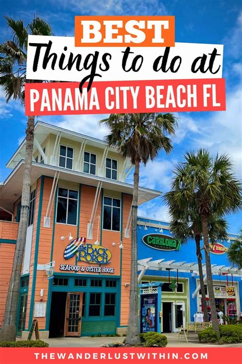 15 Best Things to do in Panama City Beach Florida 2025 - The Wanderlust ...