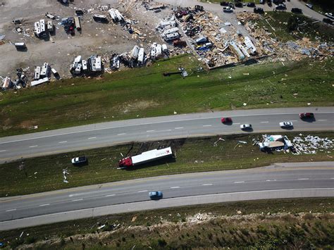 Tornado aftermath : r/AerialPorn