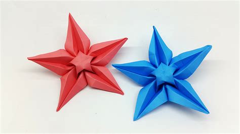 Colors Paper: How to make Paper Star easy (Origami Star) - DIY Paper ...