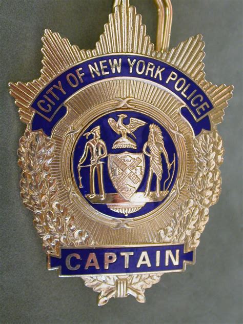 NYPD badges