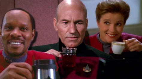 Star Trek beverages and the captains who love them | SYFY WIRE