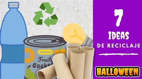 7 Ideas para Halloween con material reciclado - Manualidades Play