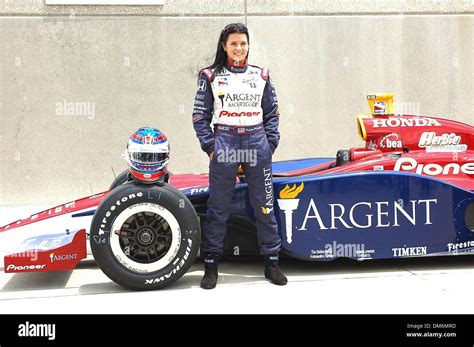 Jun 10, 2005; Fort Worth, TX, USA; IR Driver DANICA PATRICK posing for ...