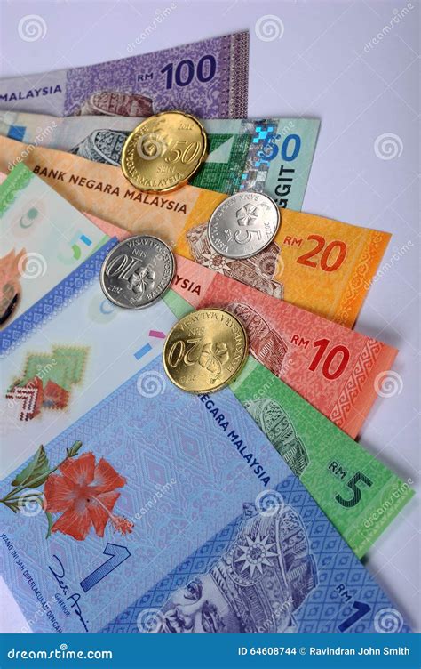 Malaysian Currency stock photo. Image of bank, malaysian - 64608744