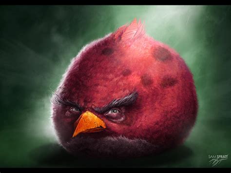 Realistic Angry Bird (big red) Memes - Imgflip