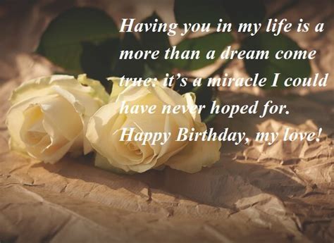 Birthday Wishes to Lover With Romantic Images