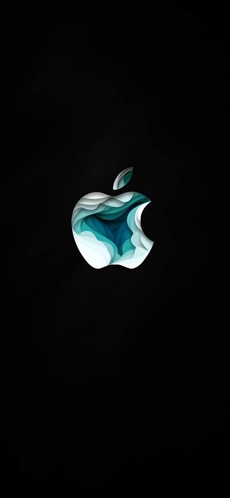 Apple Special Event Logo. True Black. #blackwallpaperiphone Apple ...