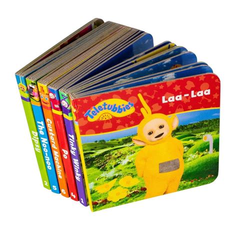 Teletubbies Pocket Library 6 Book Collection - Ages 0-5 - Board Books ...