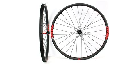 Hand-built All Mountain Cross country carbon 29er MTB wheelset 30mm ...