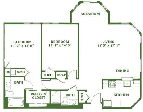 Dogwood floor plan at The Woods campus - RiverWoods at Exeter | Floor ...