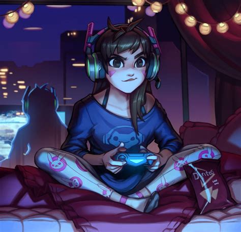 Anime Kawaii Gamer Girl Wallpapers - Wallpaper Cave