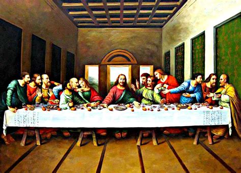 The Last Supper Da Vinci Painting - Digizey